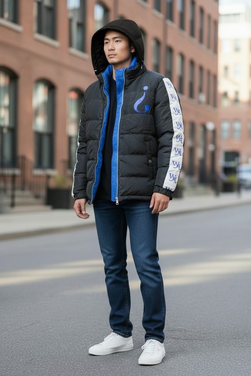 Whatif Apparel Puffy Bomber