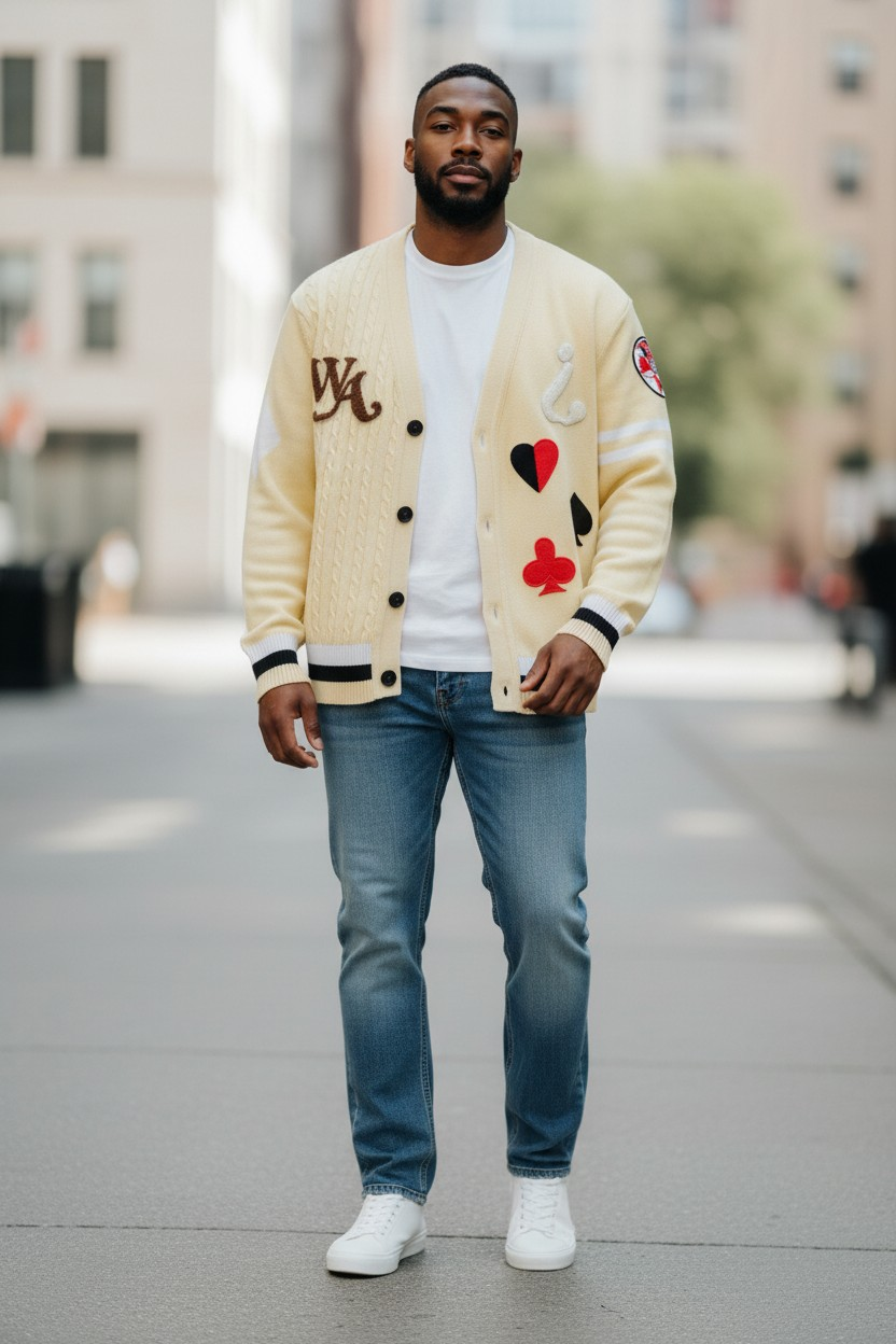 Spade Cardigan